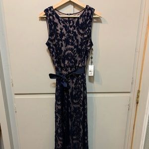Floor length sleeveless dress